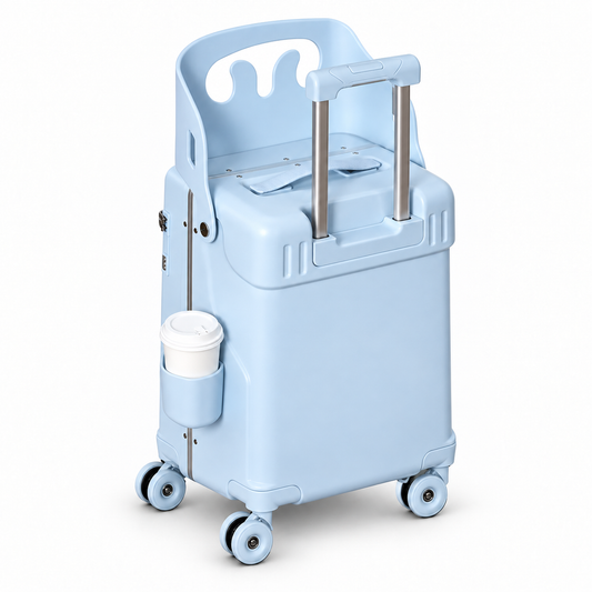 Little Roam ride-on carry-on suitcase for kids
